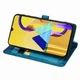 Чехол Embossed Cat and Dog для Samsung Galaxy M21 / M215 книжка кожа PU Blue - изображение 3