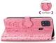Чехол Embossed Cat and Dog для Samsung Galaxy M31 / M315 книжка кожа PU Pink - изображение 4