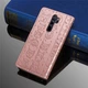 Чехол Embossed Cat and Dog для Xiaomi Redmi Note 8 Pro книжка кожа PU Rose-Gold - изображение 4