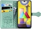 Чохол Embossed Cat and Dog для Samsung Galaxy M31 / M315 книжка шкіра PU Mint - зображення 4