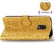 Чохол Embossed Cat and Dog для Xiaomi Redmi Note 9 Pro книжка шкіра PU Yellow - зображення 6