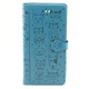 Чехол Embossed Cat and Dog для Xiaomi Redmi 7 книжка кожа PU Blue - изображение 9
