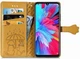 Чехол Embossed Cat and Dog для Xiaomi Redmi 7 книжка кожа PU Yellow - изображение 6