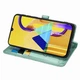 Чехол Embossed Cat and Dog для Samsung Galaxy M21 / M215 книжка кожа PU Mint - изображение 4