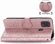 Чохол Embossed Cat and Dog для Samsung Galaxy M31 / M315 книжка шкіра PU Rose-Gold - зображення 4