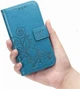 Чехол Clover для Nokia 2.2 / TA-1188 книжка с визитницей кожа PU с визитницей голубой - изображение 8