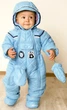 Демисезонный комбинезон-трансформер Baby Line V59-14 синтепон 74 см Голубой ($AD956164) - изображение 2