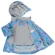 Зимняя куртка Baby Line Z-107-17 Hilda 134 см Бирюзовая с серым (ROZ6205001342) - изображение 3