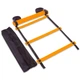 Координационная лестница дорожка Zelart 10м 4607 Orange-Black - изображение 1