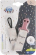 Цепочка к пустышке Canpol babies Bonjour Paris Розовая (51/026_pin) - изображение 2
