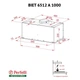 Вытяжка Perfelli biet 6512 a 1000 iv led - изображение 7
