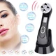 Микротоковый Массажер Для Лица с Функцией RF + EMS + Фототерапия ( LED - терапия ) с Эффектом Лифтинга и Подтяжки Кожи Черный - изображение 6