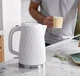 Електрочайник Russell Hobbs Honeycomb 1.7л, пластик, білий - изображение 7