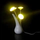 Нічник Квітка з датчиком освітлення M+ Flowers NightLight Yellow - зображення 3
