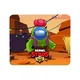 Коврик для мышки Амонг Ас Бравл Старс Спайк (Among Us Brawl Stars Spike) (25108-2599) 22 * 18 см - изображение 4