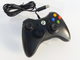 Проводной джойстик геймпад для Xbox 360 Чёрный (NJ-60) - изображение 3