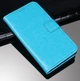 Чехол Fiji Leather для Samsung Galaxy S21 Ultra (G998) книжка с визитницей голубой - изображение 1