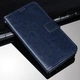 Чохол Fiji Leather для Samsung Galaxy S21 Ultra (G998) книга з візитницею темно-синій - зображення 1