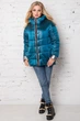 Куртка Miorichi Hanna 50 Бірюза з сріблом (01024-green50) - зображення 2