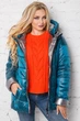 Куртка Miorichi Hanna 50 Бірюза з сріблом (01024-green50) - зображення 5
