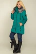 Зимняя куртка Miorichi Simona 46 Изумруд (01039-green46) - изображение 8