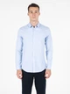 Рубашка хлопковая мужская Colin's CL1041350LBL XS Light Blue - изображение 4