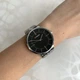 Часы Curren металлические женские мужские Cеребристый/Черный (z050-2) - изображение 3