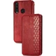 Шкіряний чохол книжка GETMAN Cubic (PU) для Huawei Y6p Червоний - зображення 3