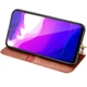 Чохол книжка GETMAN Cubic (PU) на Xiaomi Redmi Note 9s / Note 9 Pro / Note 9 Pro Max Коричневий - зображення 4