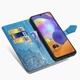 Кожаный чехол-книжка Art Case с визитницей для Samsung Galaxy A36 5G / A56 5G Синий Без бренда - изображение 2