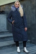 Зимняя куртка Miorichi Stefaniya 54 Синий (01041-blue54) - изображение 1