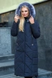 Зимняя куртка Miorichi Stefaniya 54 Синий (01041-blue54) - изображение 5