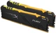 Оперативная память HyperX DDR4-3200 16384MB PC4-25600 (Kit of 2x8192) Fury RGB Black (HX432C16FB3AK2/16) - изображение 1