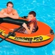 Лодка надувная одноместная Intex Explorer Pro 100 58355 Orange/Black - изображение 4