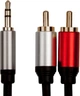 Кабель ProfCable 3.5 мм Stereo Plug to 2xRCA Plugs Cable 1.5 м Black (1-150) - изображение 5