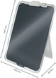 Флипчарт стеклянный настольный Leitz Cosy 216х297 мм серый (3947-00-89) - изображение 5