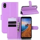 Чехол IETP для Xiaomi Redmi 7A книжка кожа PU сиреневый - изображение 1