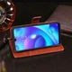 Чехол Idewei для Xiaomi Mi Play книжка кожа PU коричневый - изображение 4