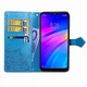 Чехол Vintage для Xiaomi Redmi 7 книжка кожа PU голубой - изображение 5