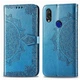 Чехол Vintage для Xiaomi Redmi 7 книжка кожа PU голубой - изображение 7
