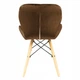 Стул JUMI Scandinavian Design (велюр) brown - изображение 4