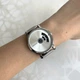 Часы Kingnuos металлические мужские женские Серебристый (z047-1) - изображение 3