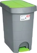 Відро з педаллю Planet Pelican 20 л Сіро-зелені (10728kmd) - зображення 9