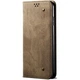 Чехол-книжка с кармашками UniCase Jeans Wallet для Samsung Galaxy S21 (G991) - Khaki - изображение 3