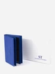 Визитница ST Leather Accessories 19219 Синяя - изображение 7