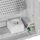 Мультимедійний щит вбудований ELEKTRO-PLAST MSF RP 1x12 Multimedia з металевими дверцятами та розеткою (2011-00) - зображення 4