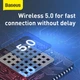 Бездротова Bluetooth-гарнітура Baseus Encok Wirelless Earphones A05 + USB док-станція Рожевий - зображення 11