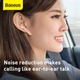Бездротова Bluetooth-гарнітура Baseus Encok Wirelless Earphones A05 + USB док-станція Рожевий - зображення 2