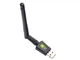 WiFi USB адаптер Digital 2,4 ГГц/5 ГГц LAN 600 Мбіт двохдіапазонний Plug&Play WINDOWS Чорний (1008-985-00) - зображення 1