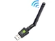 WiFi USB адаптер Digital 2,4 ГГц/5 ГГц LAN 600 Мбіт двохдіапазонний Plug&Play WINDOWS Чорний (1008-985-00) - зображення 5